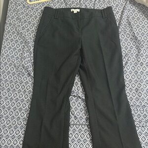 New York & Company Black and White Patterned Skirt